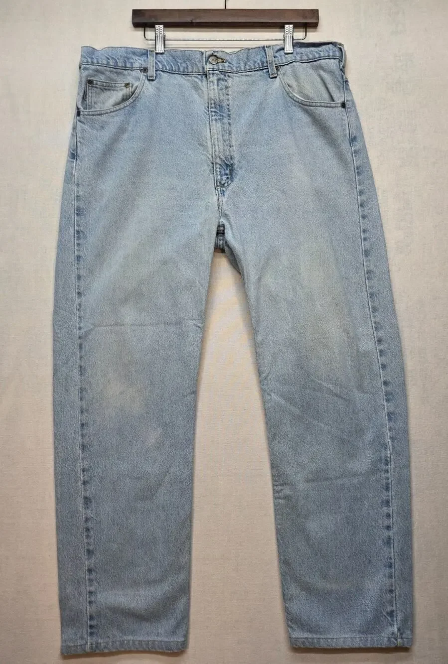 VTG Carhartt B18STW Traditional Fit Blue Stonewash Jeans 40x32 July 2001 Y2K